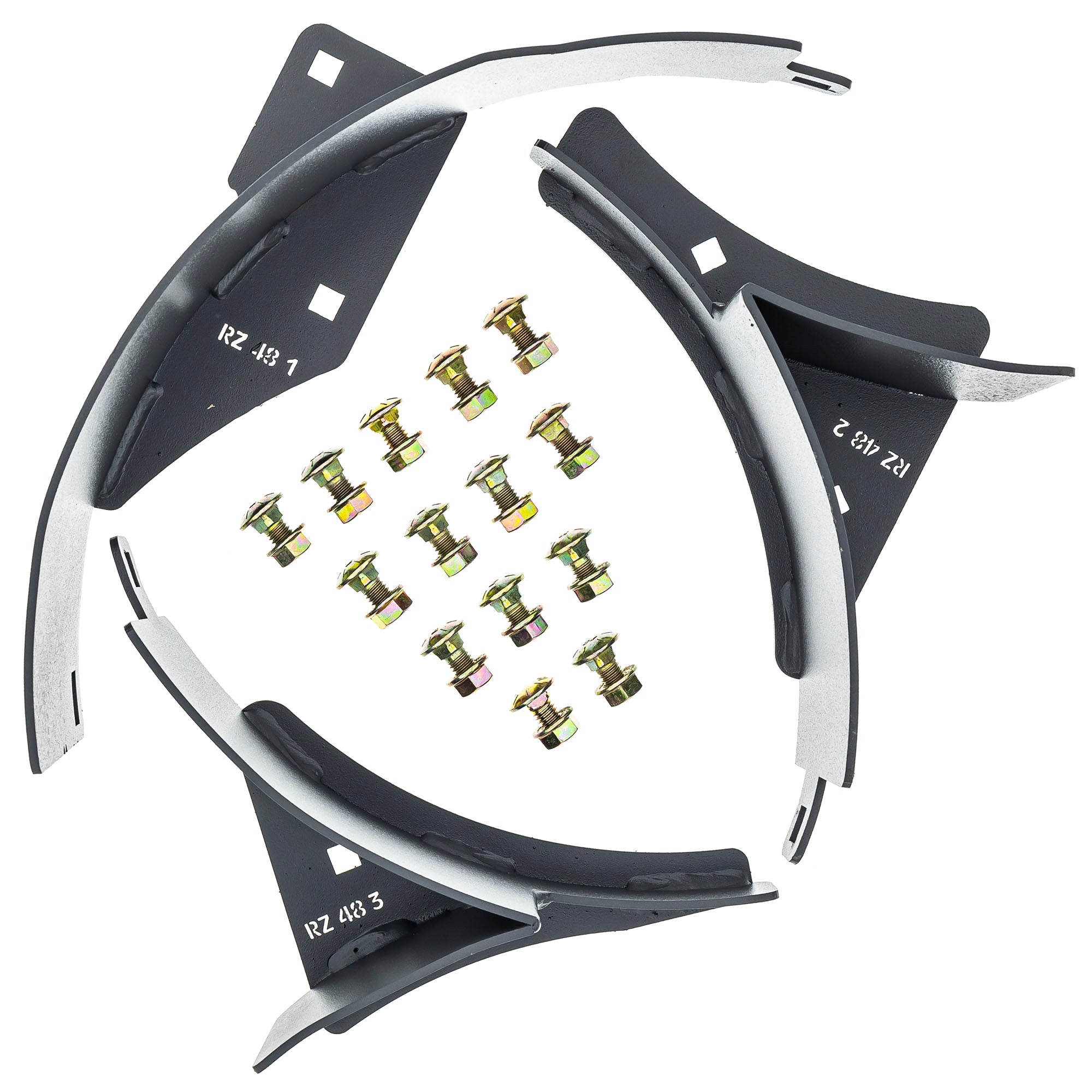 Spartan Mowers 493-0124-00 Mulch Baffle Kit 48-Inch Decks RZ HD Pro Ze