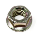 413-0005-00 1/2-13 Hex Flange Nut w/ Serr ZC Yellow